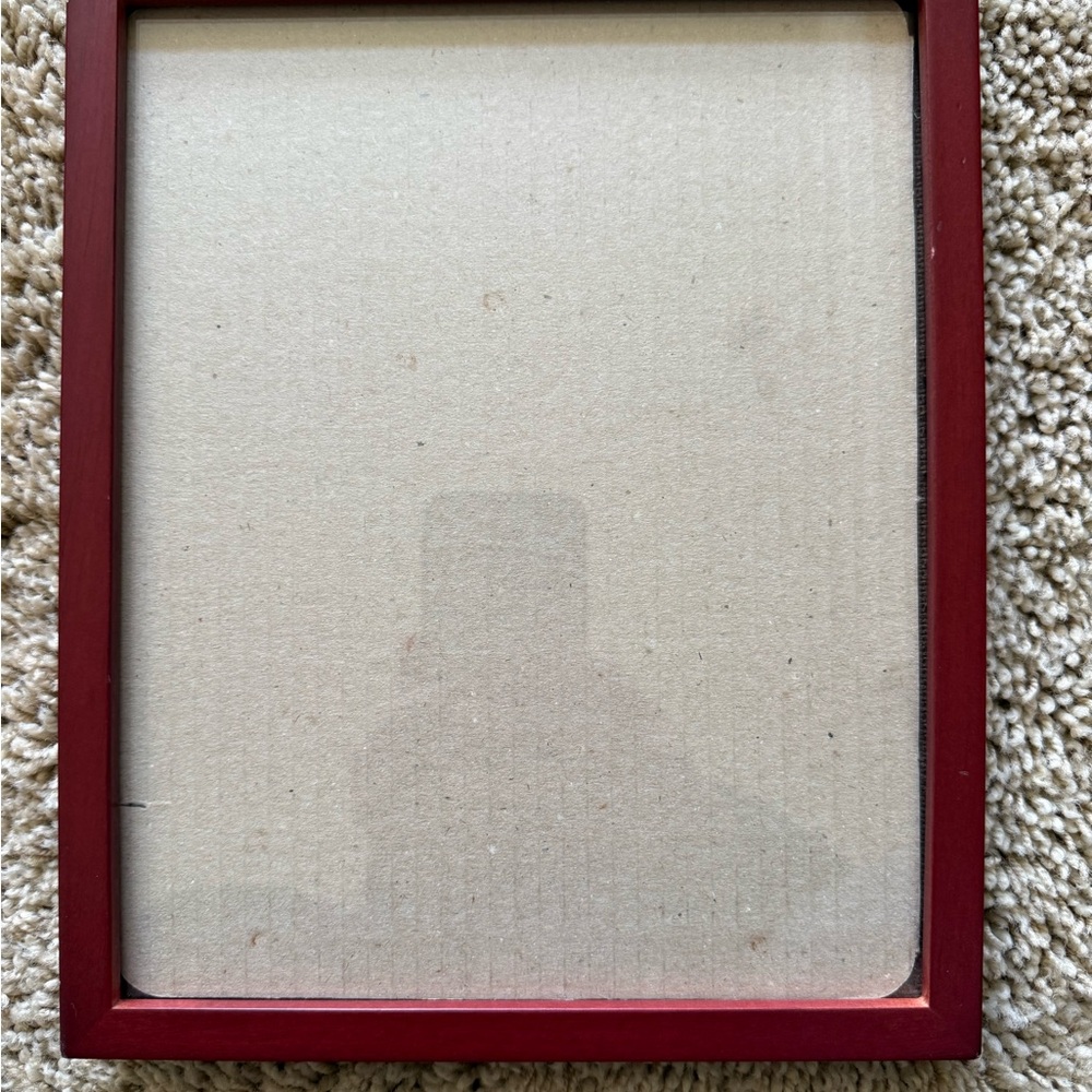 Red Decorative Photo Frame - Home Accents